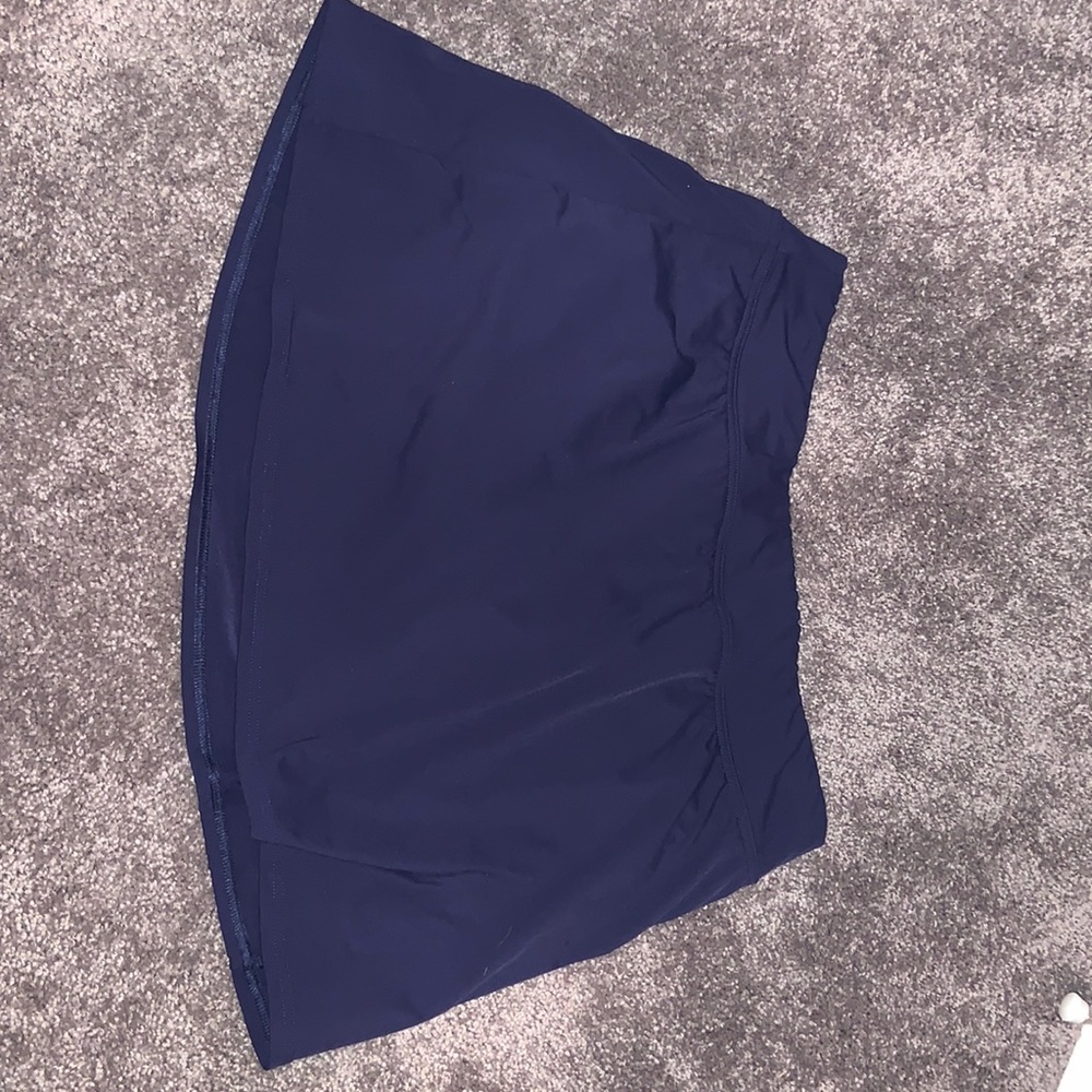 Lands end navy athletic skirt size 12